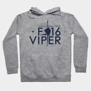 F-16 Viper American Strike Fighter Hoodie